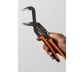 Tenacillas articuladas deslizantes ERGO™ con mangos bi-componentes y acabado cromado | 8224/8225C